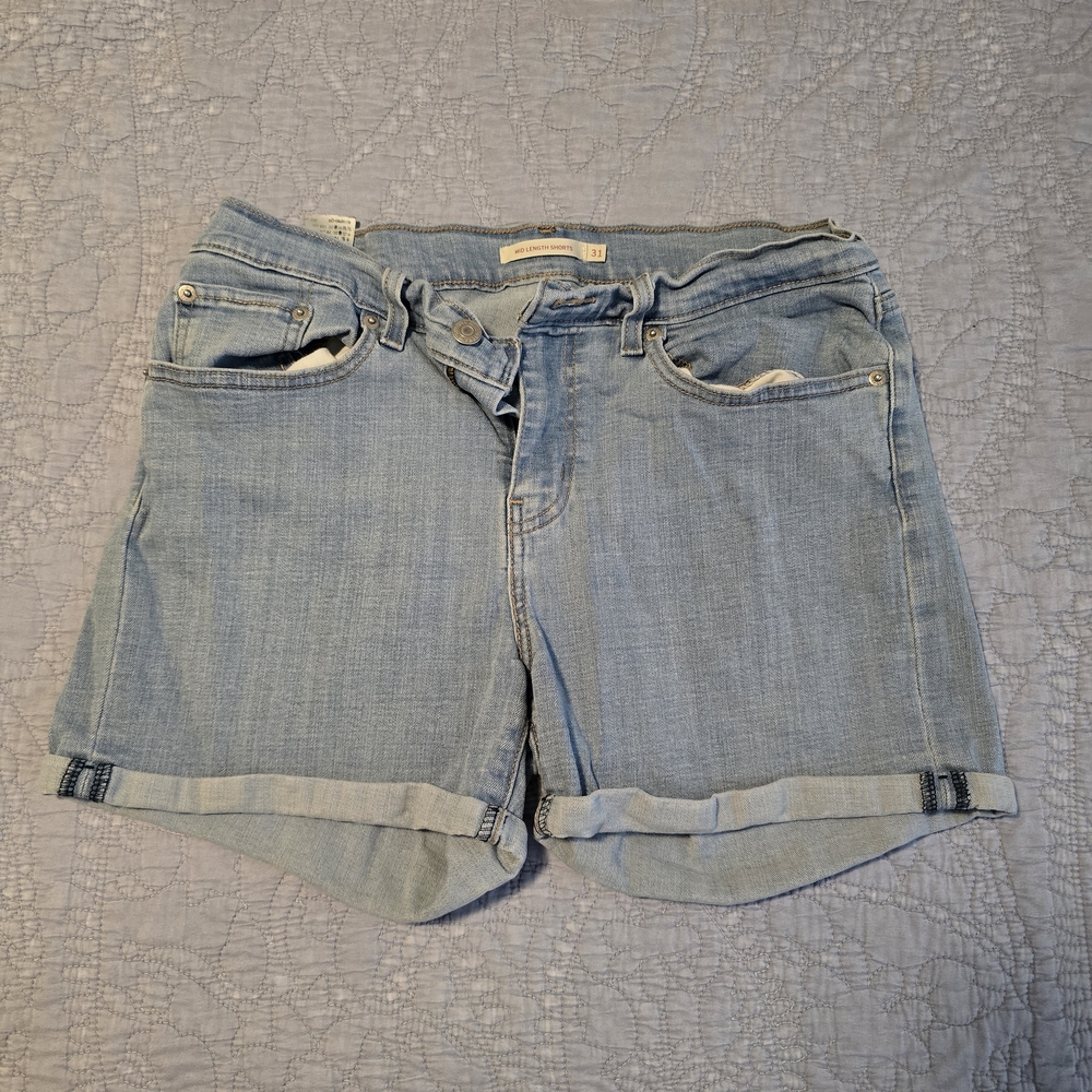 Levi's Light Blue Women's Jean Shorts